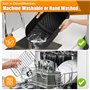 Moule Air Fryer, 20PCS Accessoire Air Fryer pour Ninja Air Fryer 10.4L AF500EU, Moule Silicone Air Fryer pour Ninja Foodi Flex 1