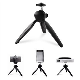 SCRUBY Mini trépied de table portable avec interface générique à vis 1/4 pour XGIMI CC KK Z6 Halo/MoGo/MoGo Pro Play X G02V G03V