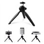 SCRUBY Mini trépied de table portable avec interface générique à vis 1/4 pour XGIMI CC KK Z6 Halo/MoGo/MoGo Pro Play X G02V G03V