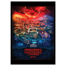 FaNaTtik Impression d'art Stranger Things A3