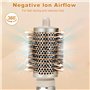 Brosse ronde volumisante Shark FlexStyle HD400 - Outil de coiffage pour tous types de cheveux, technologie avancée des poils, ve