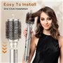 Brosse ronde volumisante Shark FlexStyle HD400 - Outil de coiffage pour tous types de cheveux, technologie avancée des poils, ve