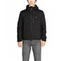 Blauer Veste zippée à capuche noire unie - Vestes