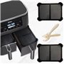 2 PCS Friteuse Grille Anti Projection Air Fryer Ninja of Accessoire Air Fryer Ninja Double Stack Xl