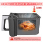 2 PCS Friteuse Grille Anti Projection Air Fryer Ninja of Accessoire Air Fryer Ninja Double Stack Xl,EmpêChe Les Taches D'Huile, 