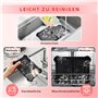 2 PCS Friteuse Grille Anti Projection Air Fryer Ninja of Accessoire Air Fryer Ninja Double Stack Xl,EmpêChe Les Taches D'Huile, 