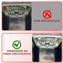 2 PCS Friteuse Grille Anti Projection Air Fryer Ninja of Accessoire Air Fryer Ninja Double Stack Xl,EmpêChe Les Taches D'Huile, 