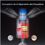 VSTOKY V15 Pro Max Aspirateur Balai sans Fil, 600W/48Kpa/70Mins Aspirateur sans Fil Puissant avec Écran LED, Design à Double Bac
