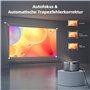 【Netflix/Android TV】 Vidéoprojecteur 4K Auto Focus/Keystone, 26000 Lumens Projecteur 4K, WiFi6 Bluetooth RétroProjecteur Full HD