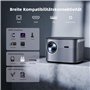 【Netflix/Android TV】 Vidéoprojecteur 4K Auto Focus/Keystone, 26000 Lumens Projecteur 4K, WiFi6 Bluetooth RétroProjecteur Full HD