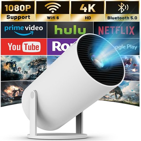 Mini Projecteur 4K Supportée