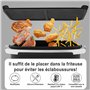 Grille Anti Projection pour Air Fryer Ninja 10,4 L AF500EU - Protection en Silicone Réutilisable pour Friteuse à Air Chaud, Prot
