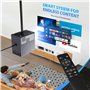 Mini Videoprojecteur 4k Supporté, Mini Projecteur Video Portable Retroprojecteur Portable Home Cinéma, Full HD 1080P, Correction