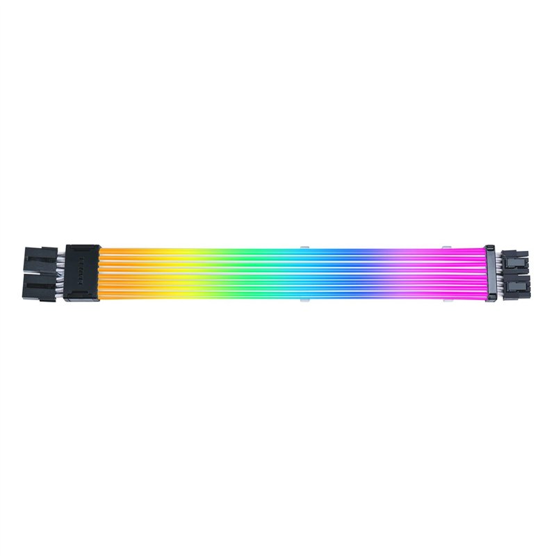 Table d'extension LIANLI ARGB Strimer Wireless GPU (PCIe) 2 x 8 broches 2,4 GHz Mécanisme sans fil, GPU Strimer WLS 8 broches, r