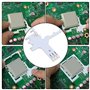 VGOL 2pcs Adaptateurs CPU Postfix Compatible avec Corona V3 V4 Pièce de Réparation Outils PCB pour Console de Jeu Adaptateur CPU
