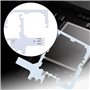 VGOL 2pcs Adaptateurs CPU Postfix Compatible avec Corona V3 V4 Pièce de Réparation Outils PCB pour Console de Jeu Adaptateur CPU
