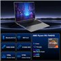 DREAMFYRE Ordinateur Portable 16 Pouces Full HD AMD Ryzen5 7640HS Up to 5 GHz 16 Go RAM DDR5 512GB SSD PC Portable De Jeu Clavie