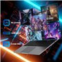 DREAMFYRE Ordinateur Portable 16 Pouces Full HD AMD Ryzen5 7640HS Up to 5 GHz 16 Go RAM DDR5 512GB SSD PC Portable De Jeu Clavie