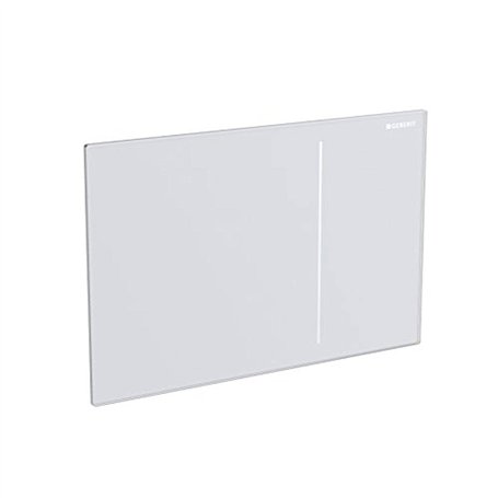 Plaque de déclenchement Sigma 70 verre blanc