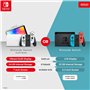 NINTENDO Switch (OLED) Console de Jeux Portables 17,8 cm (7") 64 Go Écran Tactile WiFi Blanc
