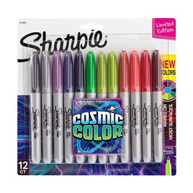 Sanford Sharpie Cosmic Color Fine Point Markers 12/Pkg-
