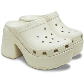 Crocs Siren Clog Women White Sandals - EUR 41-42