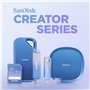 SanDisk Creator SD UHS-II SD Carte, 256 Go Carte SD V60, 6K & 4K UHD, Vitesse de Lecture jusqu'à 280 MB/s, Logiciel de récupérat
