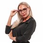 Swarovski Sk5270 53083 Sunglasses, Stripe Brown, 53 Femme