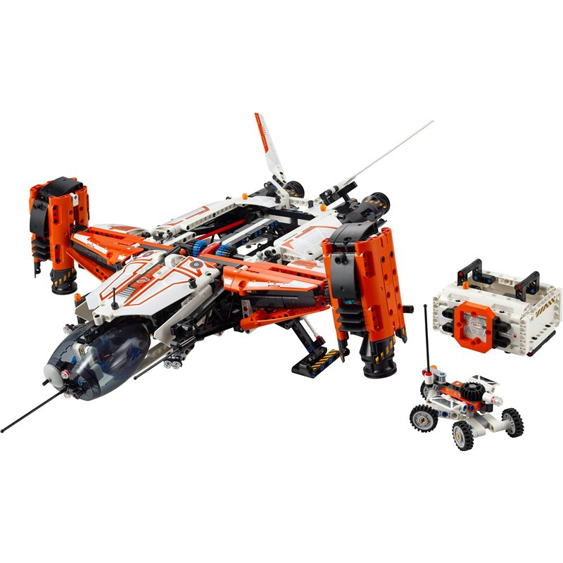Image secondaire de LEGO Technic Le Vaisseau Spatial Cargo VTOL LT81, Jouet de Construction, Set de Véhicule pour Enfants, Favorise le Jeu Créatif e