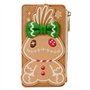 Loungefly Disney Grand porte-cartes Lilo et Stitch en pain d'épices, multicolore, Porte-cartes