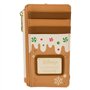 Loungefly Disney Grand porte-cartes Lilo et Stitch en pain d'épices, multicolore, Porte-cartes