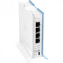 MikroTik hAP Lite Interne Blanc Point d'accès réseaux locaux sans Fil - Points d'accès réseaux locaux sans Fil (10,100 Mbit/s, 3