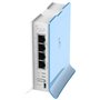 MikroTik hAP Lite Interne Blanc Point d'accès réseaux locaux sans Fil - Points d'accès réseaux locaux sans Fil (10,100 Mbit/s, 3