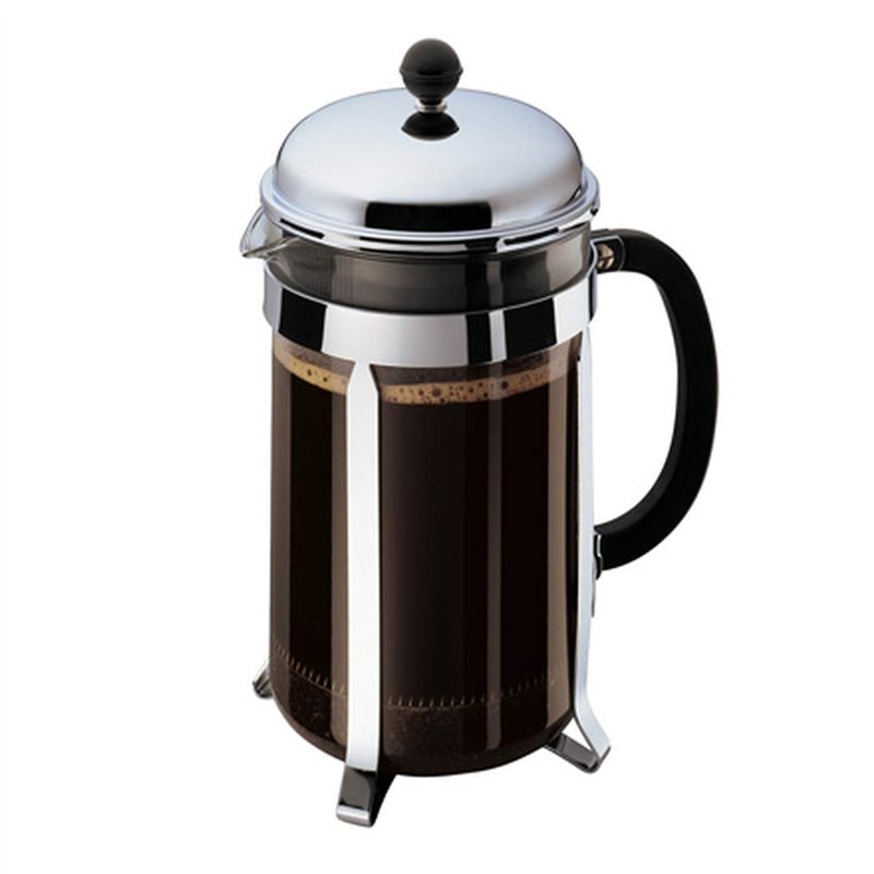 BODUM Cafetière à piston pour 8 tasses 1,5 l Chrome