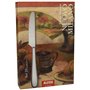 Alessi 5180s24m Set de 24 couverts monoblocs en acier inoxydable poli 18/10 Nuovo Milano, Argenté