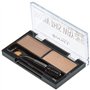 Rimmel London Brow This Way Kit de Modelage de Poudre à Sourcils, Finition Soignée et Précision Ultime avec la Formule Duo Compa