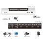Aten CS1794 commutateur écran, Clavier et Souris Argent
