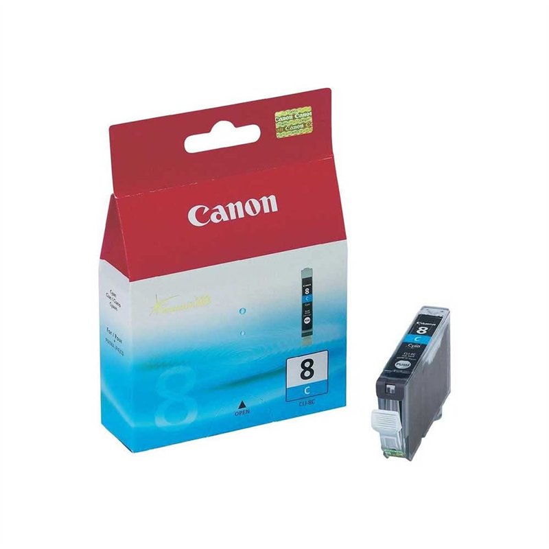 Canon CLI-8 Cartouche C Cyan (Emballage carton)