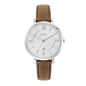 FOSSIL OUTLET Fossil Femmes Analogique Quartz Montre avec Bracelet en Cuir ES3708