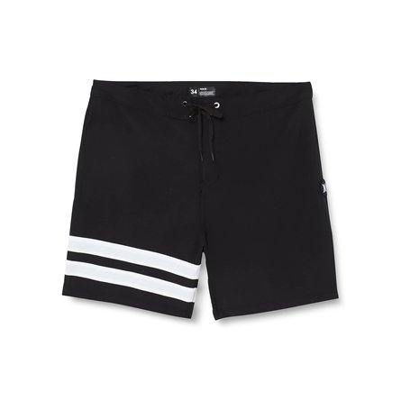 Hurley Block Party Short de bain 18 pouces pour homme, Noir , 40 EU