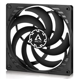ARCTIC P14 Slim PWM PST - Ventilateur PC, Ventilateur Boitier Silencieux, 140 mm, Refroidisseur pour Unité Centrale, Pression St