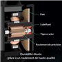 ARCTIC P14 Slim PWM PST - Ventilateur PC, Ventilateur Boitier Silencieux, 140 mm, Refroidisseur pour Unité Centrale, Pression St