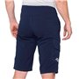 100 Percent RIDECAMP Shorts Navy-38 Combinaison modèle Court, Azul, La Norme Homme