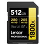 Lexar SDXC Professional 512GB BL 1800x UHS-II V60 gold (LSD1800512G-BNNNG)