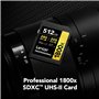Lexar SDXC Professional 512GB BL 1800x UHS-II V60 gold (LSD1800512G-BNNNG)