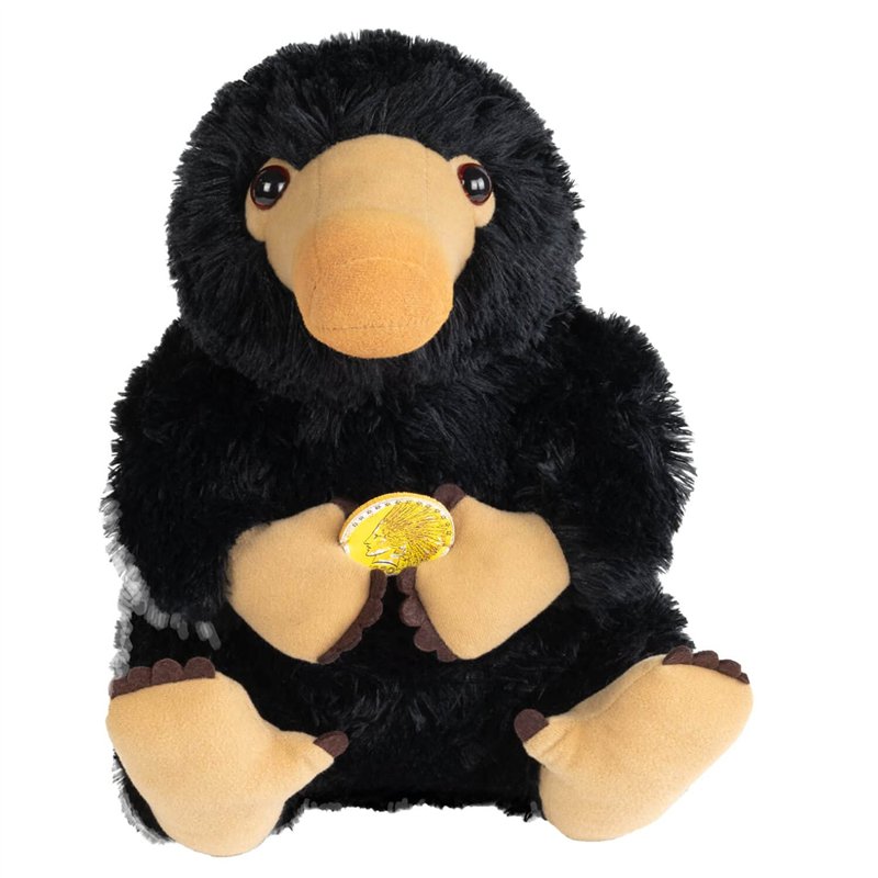 The Noble Collection Fantastic Beasts - Niffler Plush - (28cm) Soft Plush Toy Creature - Officially Licensed Film Set Movie Prop