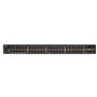 Cisco SF550X-48P Géré L3 Fast Ethernet (10/100) Connexion Ethernet, supportant l'alimentation Via ce Port (PoE) 1U Noir, Gris