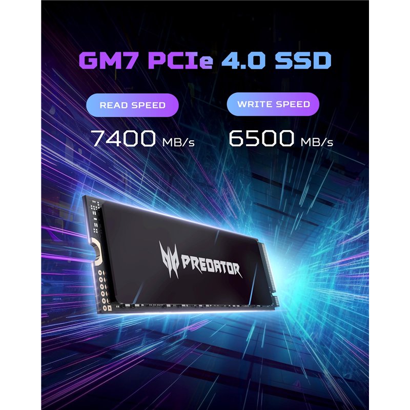 Image secondaire de Acer Predator GM7 M.2 2 TB PCI Express 4.0 NVMe