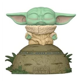 Funko Pop! Deluxe: Star Wars: The Mandalorian - Grogu Using Force (The Child, Baby Yoda) - (Grogu Using Force (The Child, Baby Y