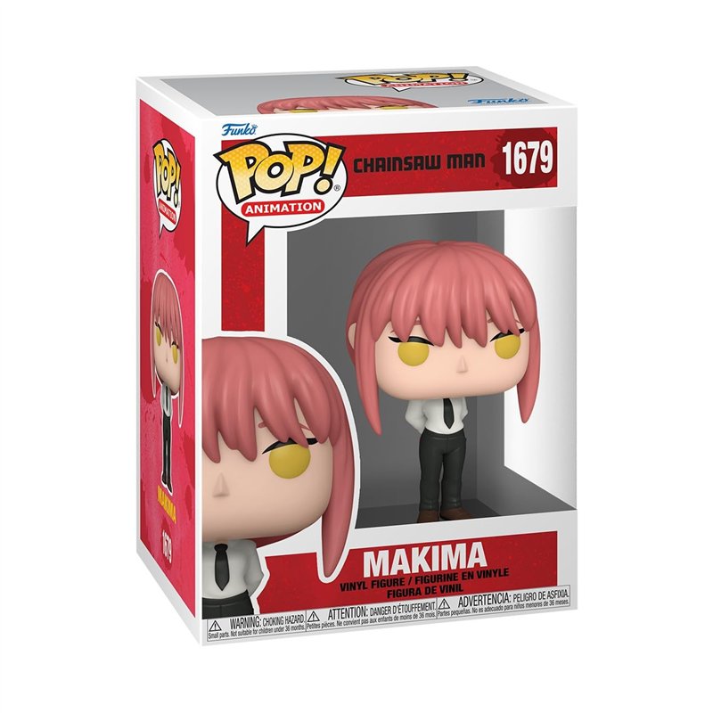 Funko Pop! Animation: CSM - Makima - Chainsaw Man - Figurine en Vinyle à Collectionner - Idée de Cadeau - Produits Officiels - J